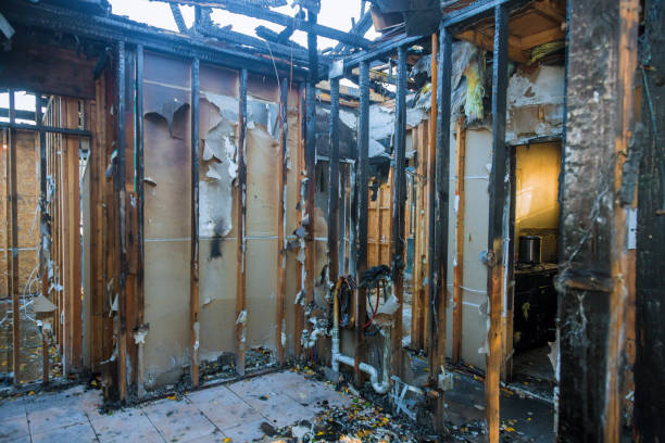 Professional Fire Damage Removal technician working in Horse Pasture, VA